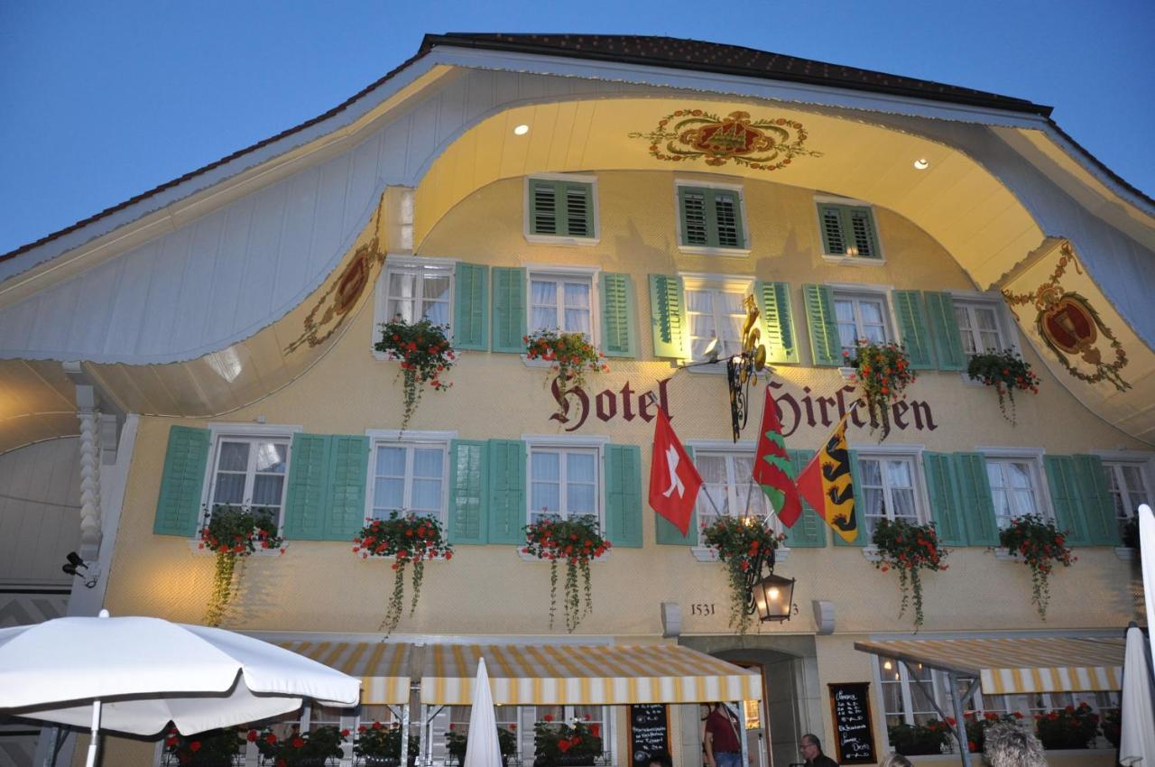 Hotel Hirschen Langnau im Emmental Exterior foto
